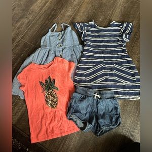 Cat & Jack Bundle | Dresses, Tshirt, Shorts